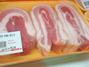 pork belly meat